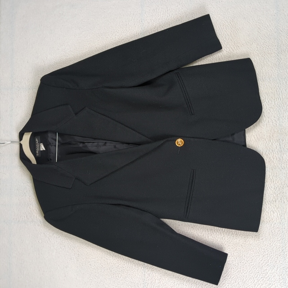 Savannah Black Single-Button Women's Blazer